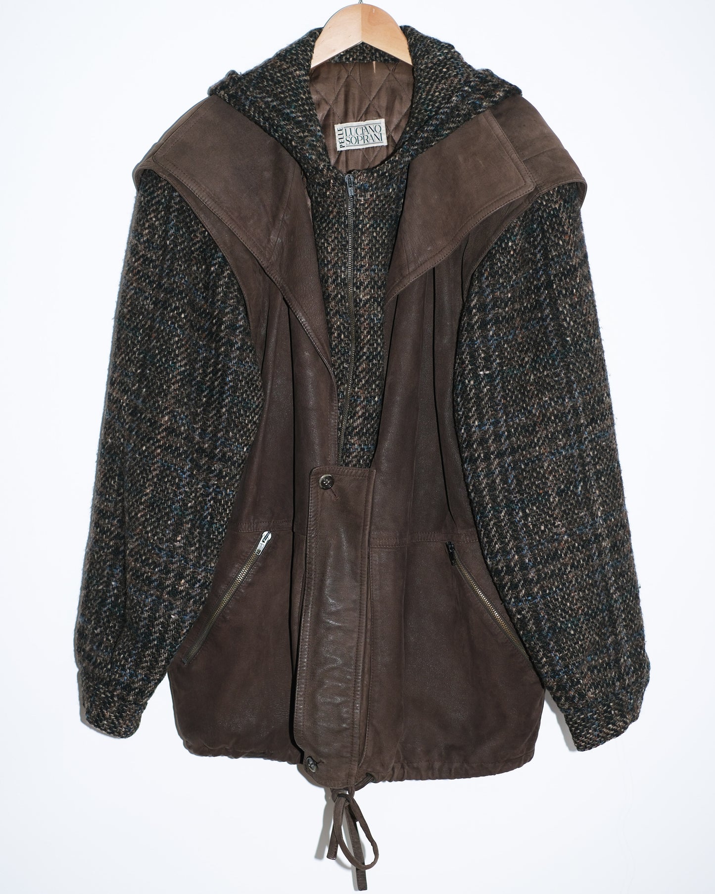 Luciano Soprani - Two-material jacket (menswear)