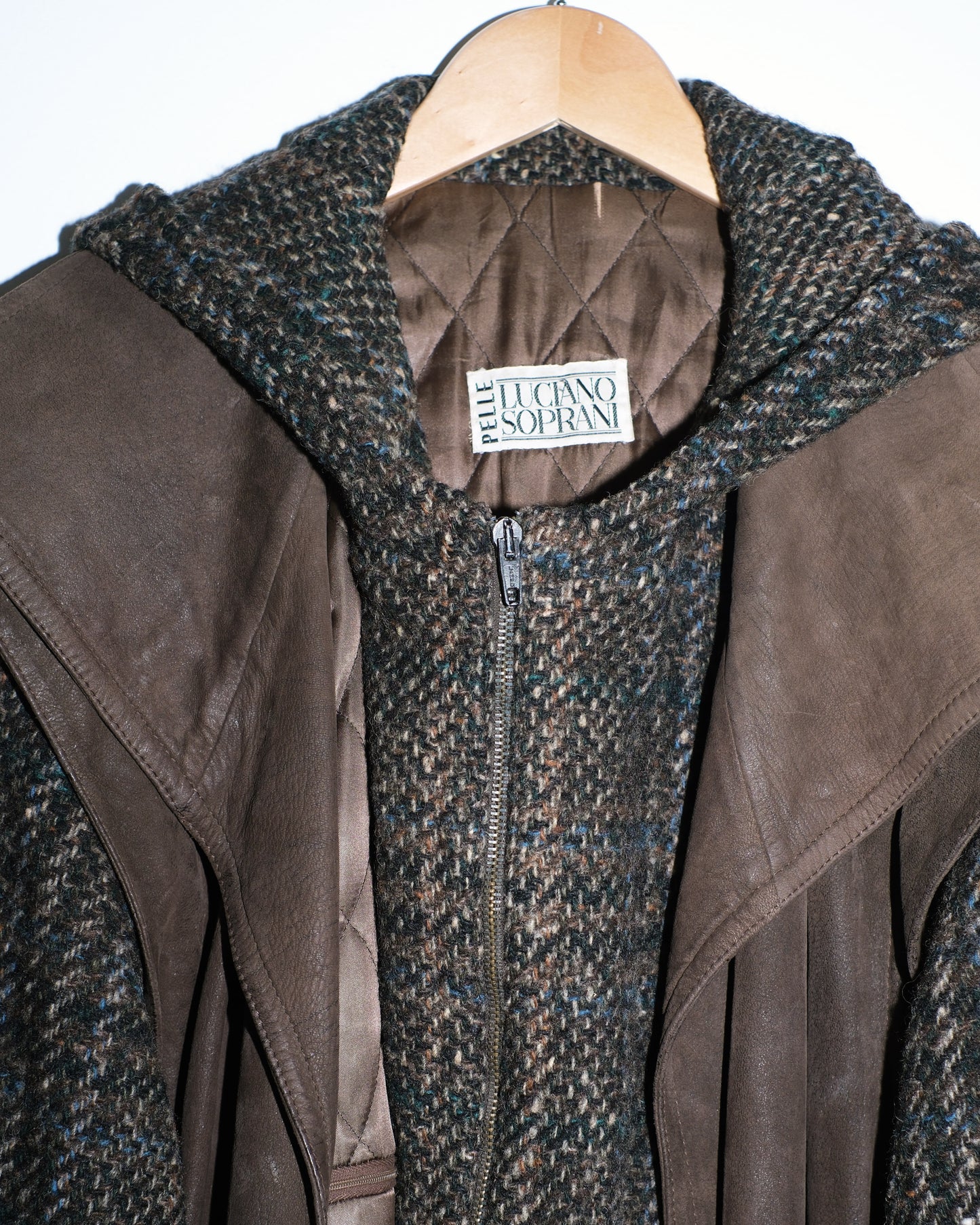 Luciano Soprani - Two-material jacket (menswear)