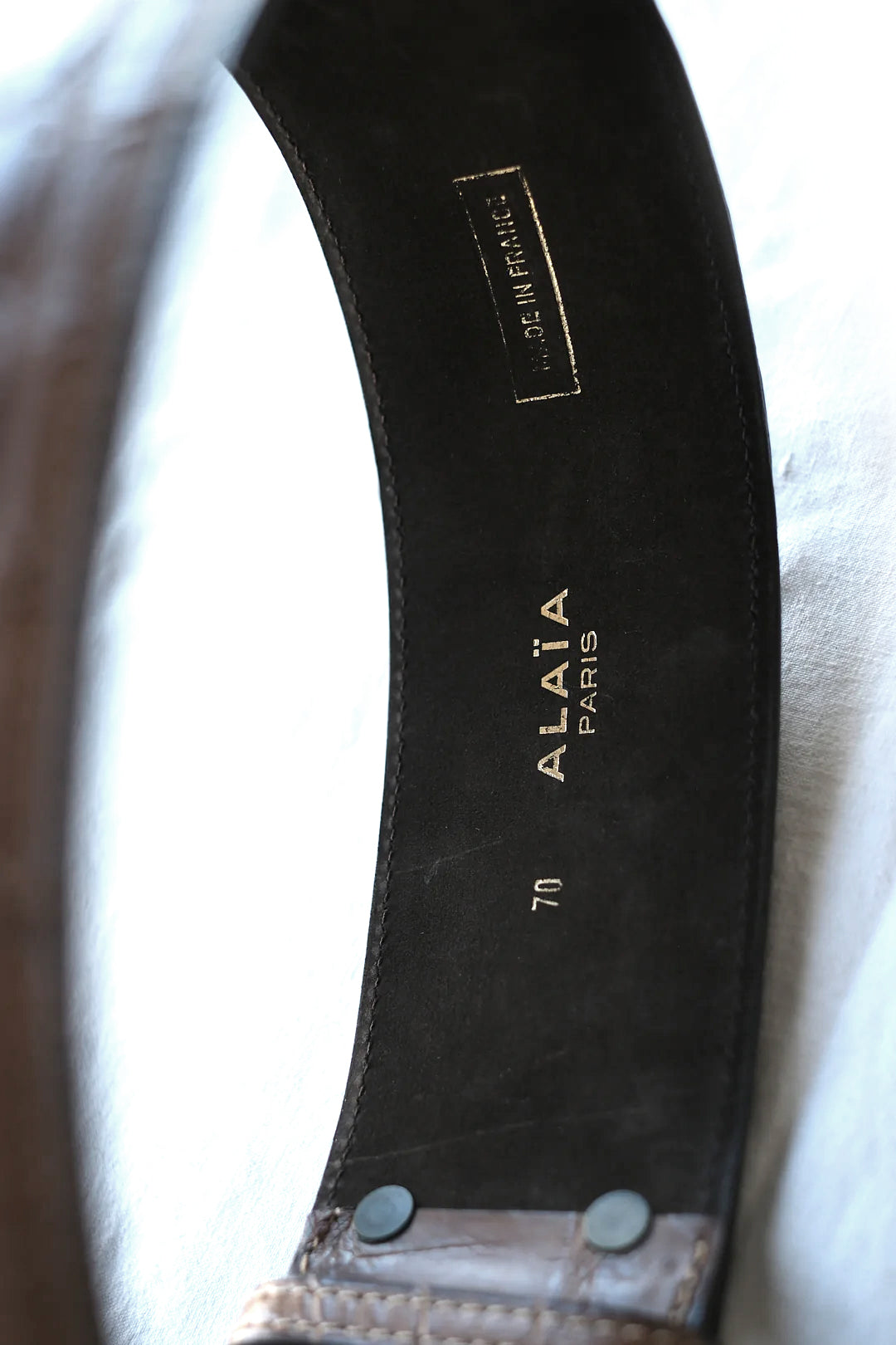 Alaïa - Classic belt