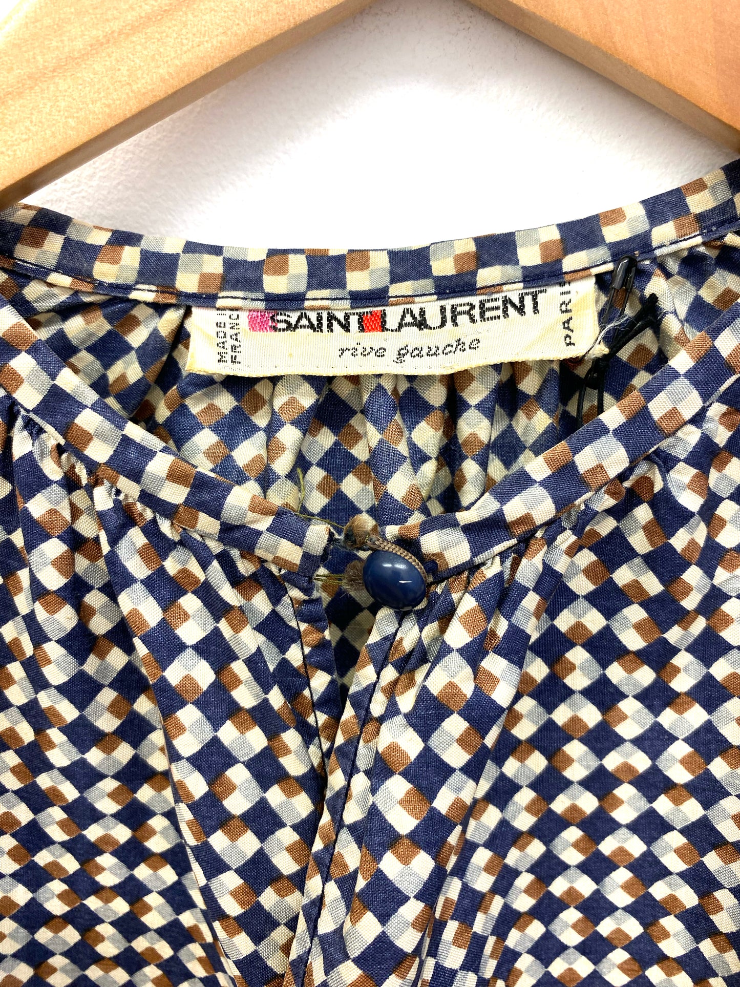 Saint Laurent rive gauche - Peasant-style blouse