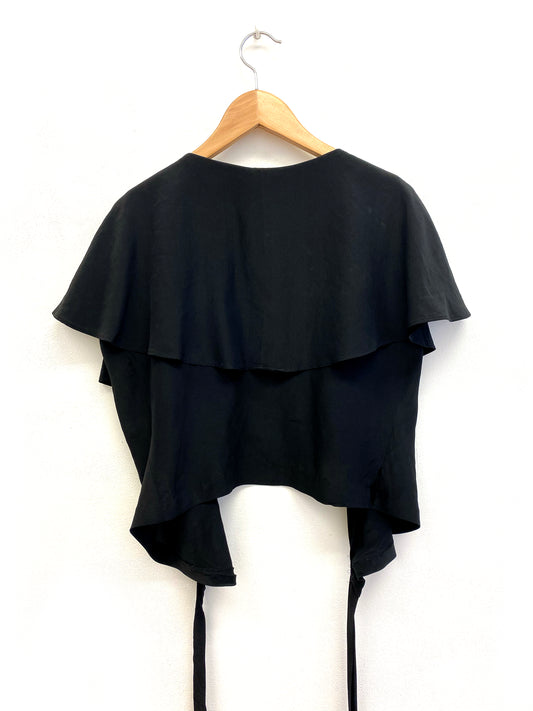 Saint Laurent rive gauche - Wrap top