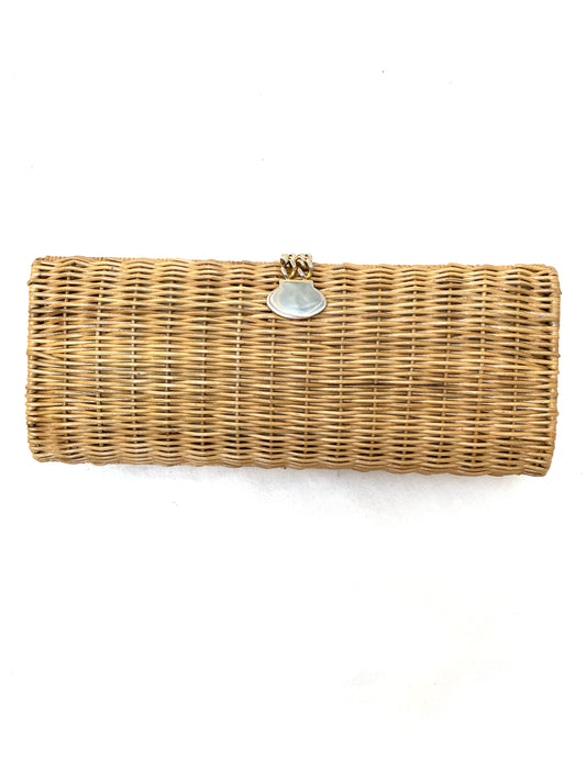 Bruno Magli - Wicker clutch