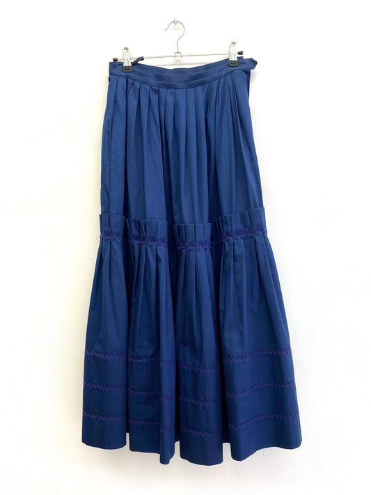 Saint Laurent rive gauche - Peasant skirt
