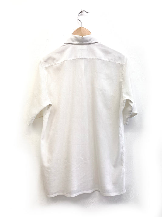 Saint Laurent rive gauche - Openwork cotton shirt