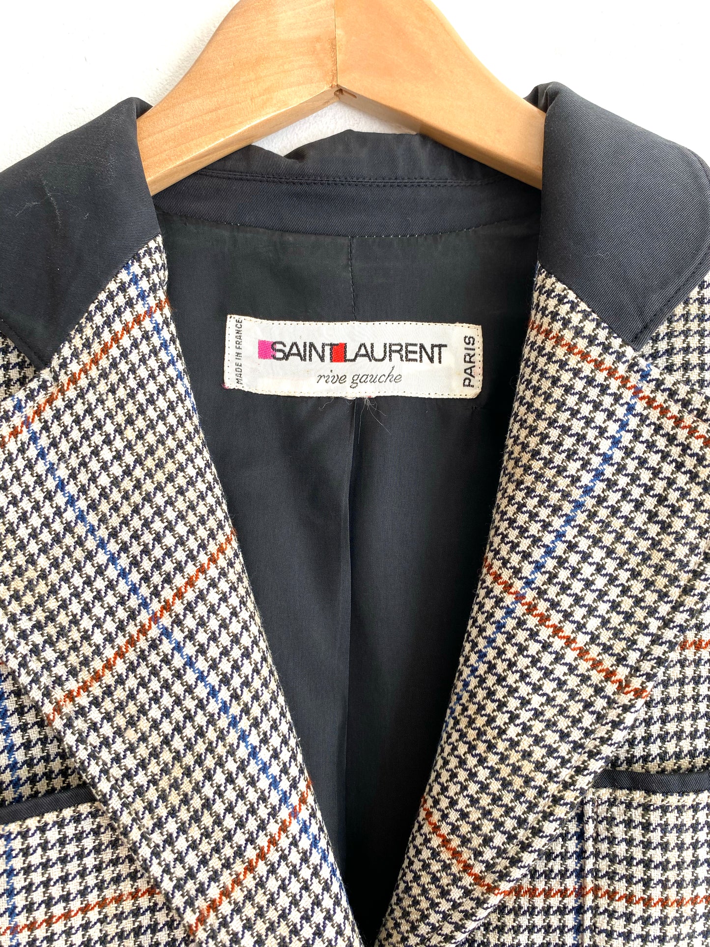 Saint Laurent rive gauche - Prince of Wales blazer