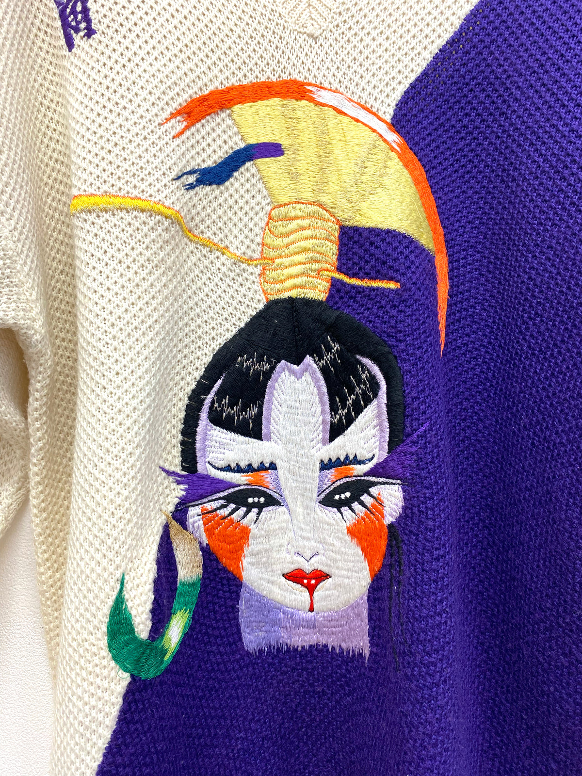 Kansai Yamamoto - Embroidered sweater