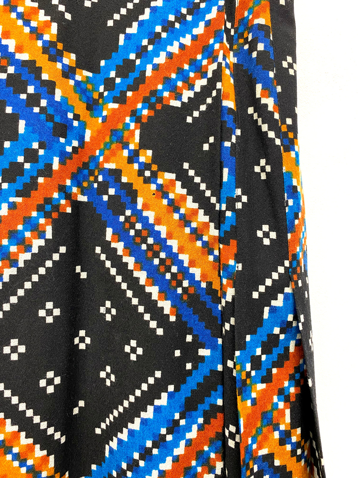 Saint Laurent rive gauche - Printed kilt