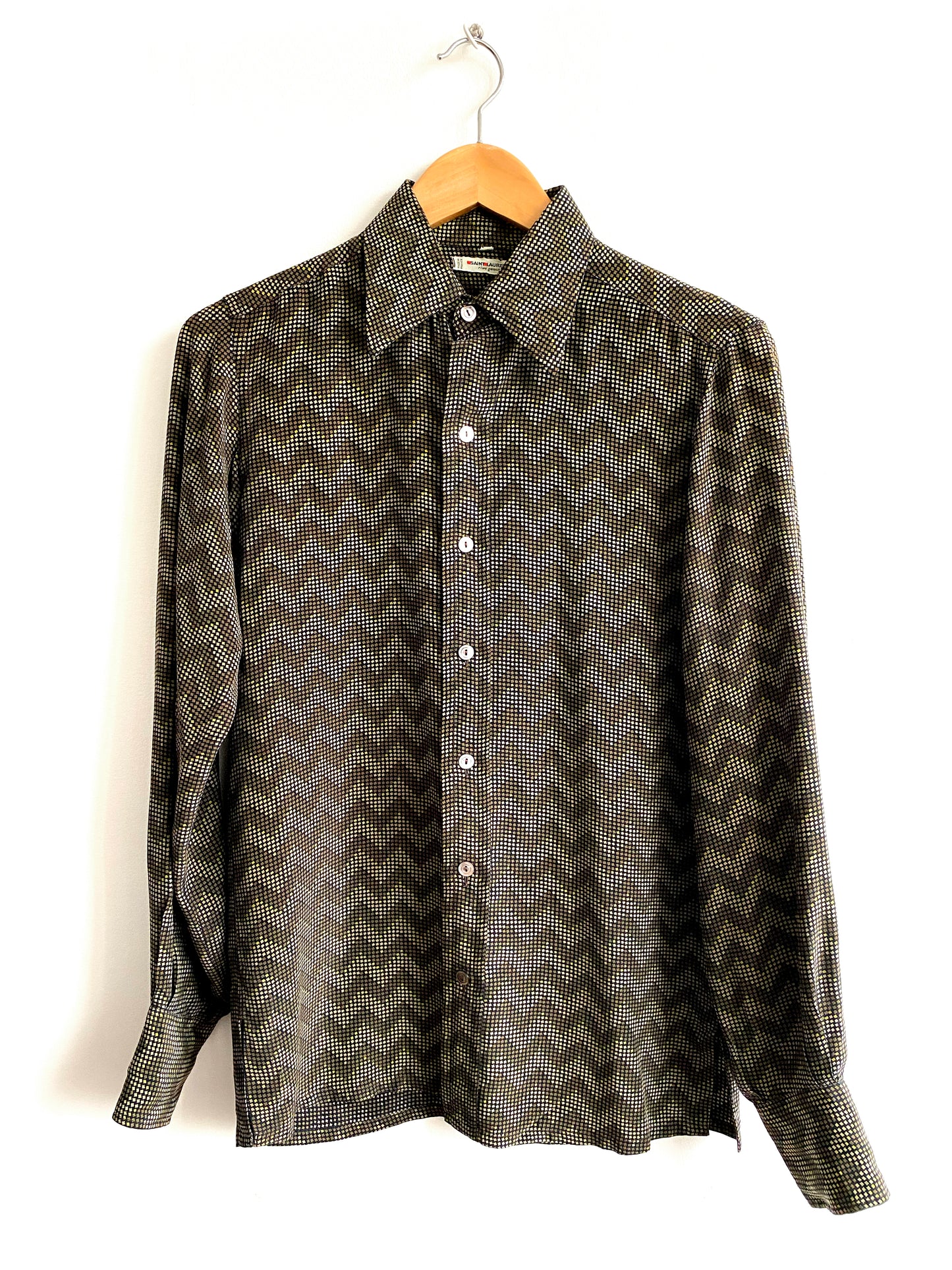 Saint Laurent rive gauche - Men silk shirt