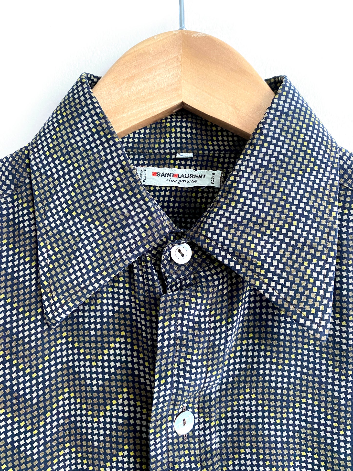 Saint Laurent rive gauche - Men silk shirt
