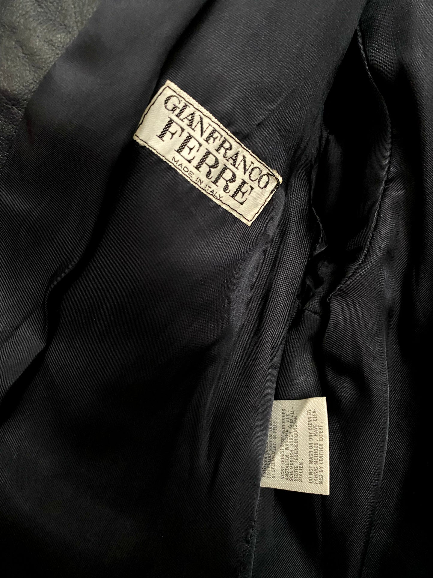 Gianfranco Ferré - Leather jacket