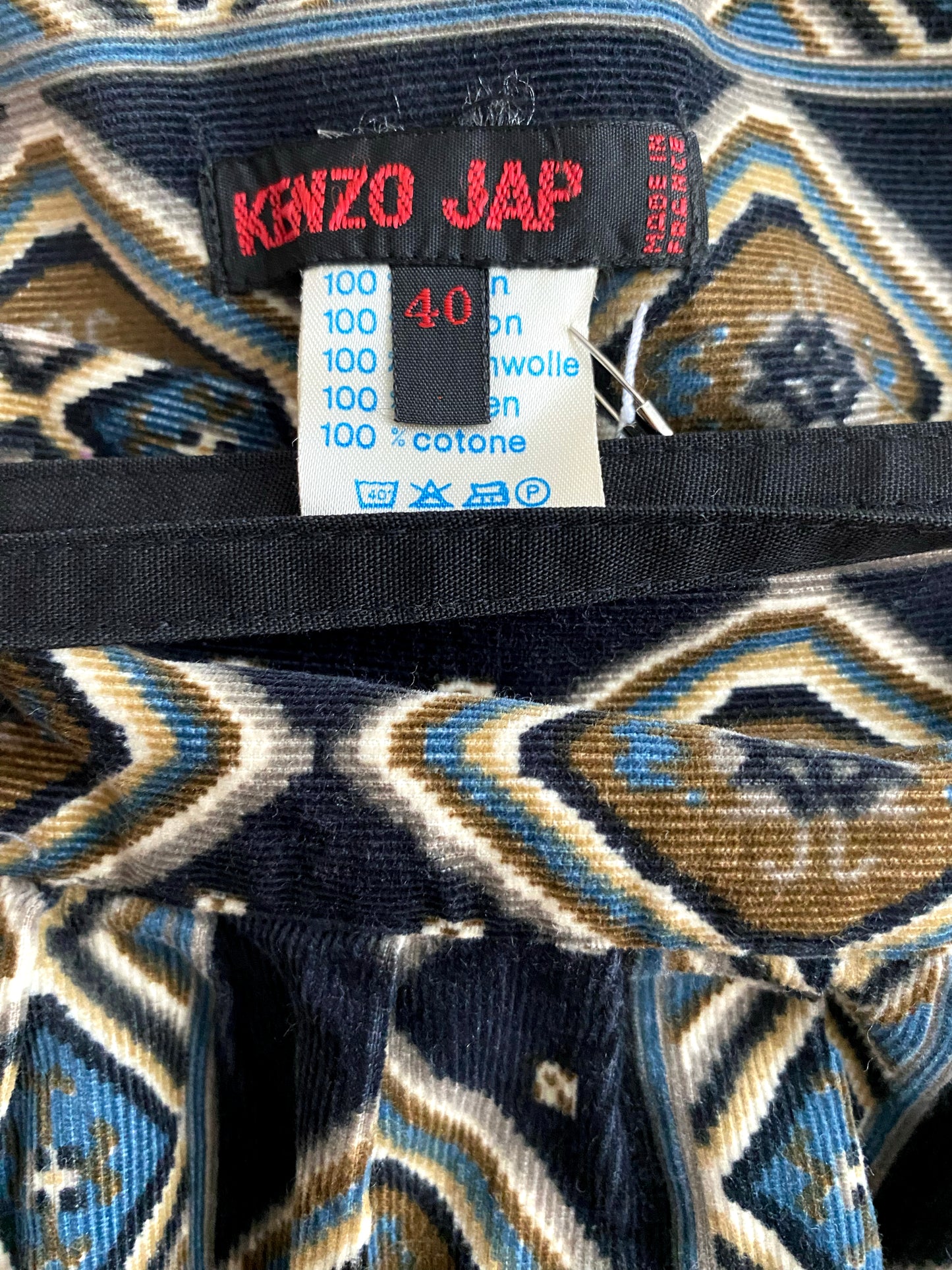 Kenzo Jap - Apron skirt