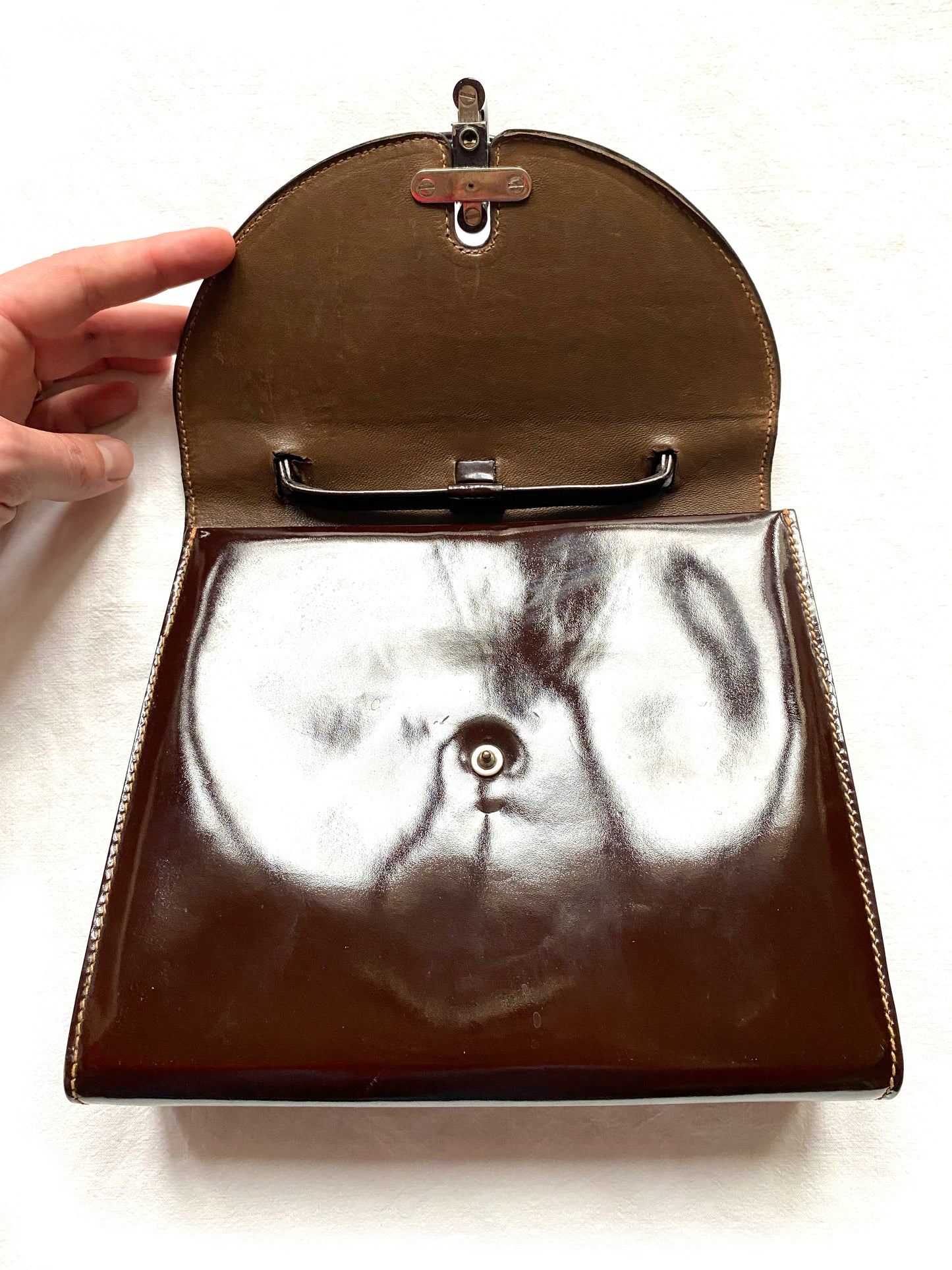 Charles Jourdan - Patent leather bag