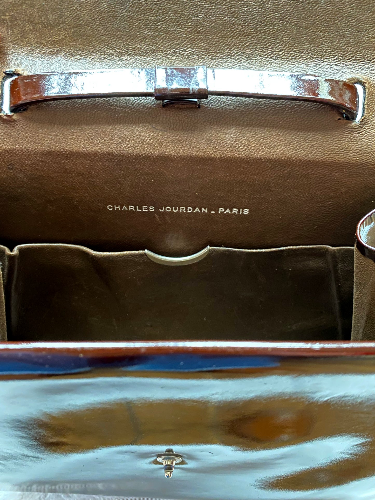 Charles Jourdan - Patent leather bag