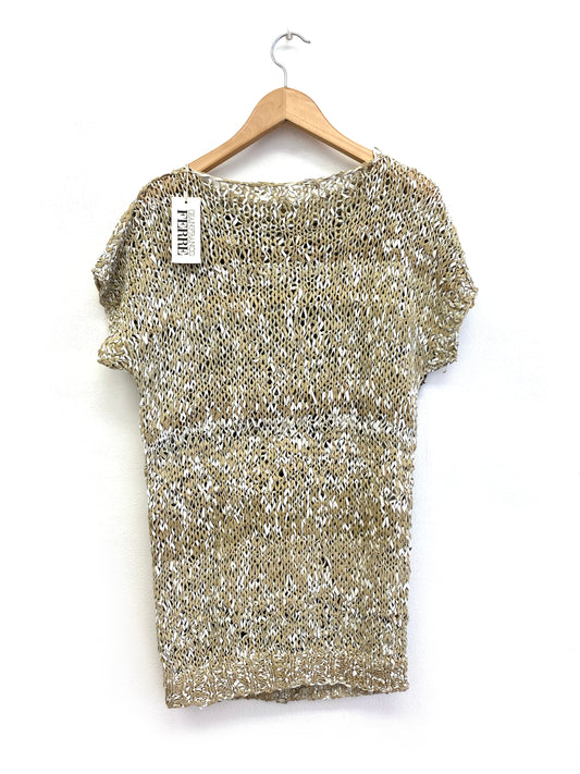 Gianfranco Ferré - Knitted leather top