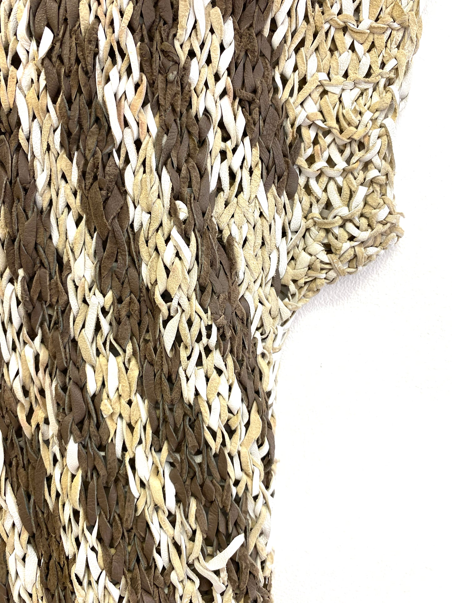 Gianfranco Ferré - Knitted leather top
