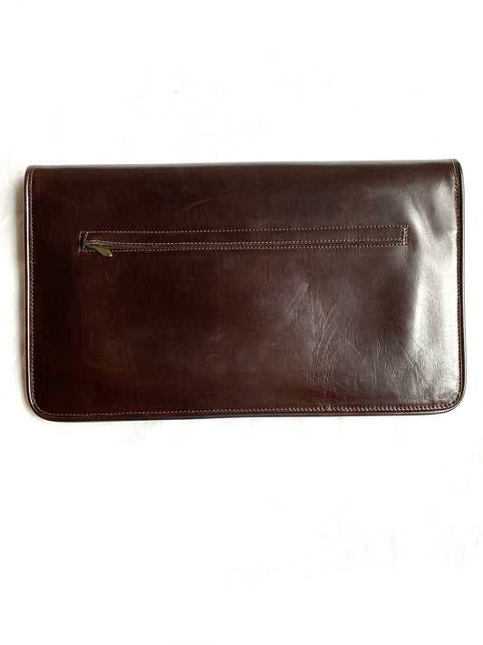François Villon - Leather clutch