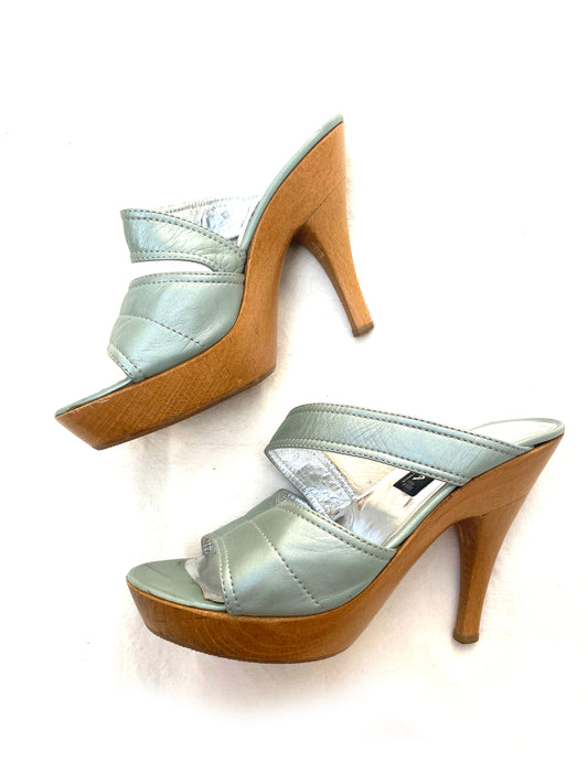 Alaïa - Pearly mules