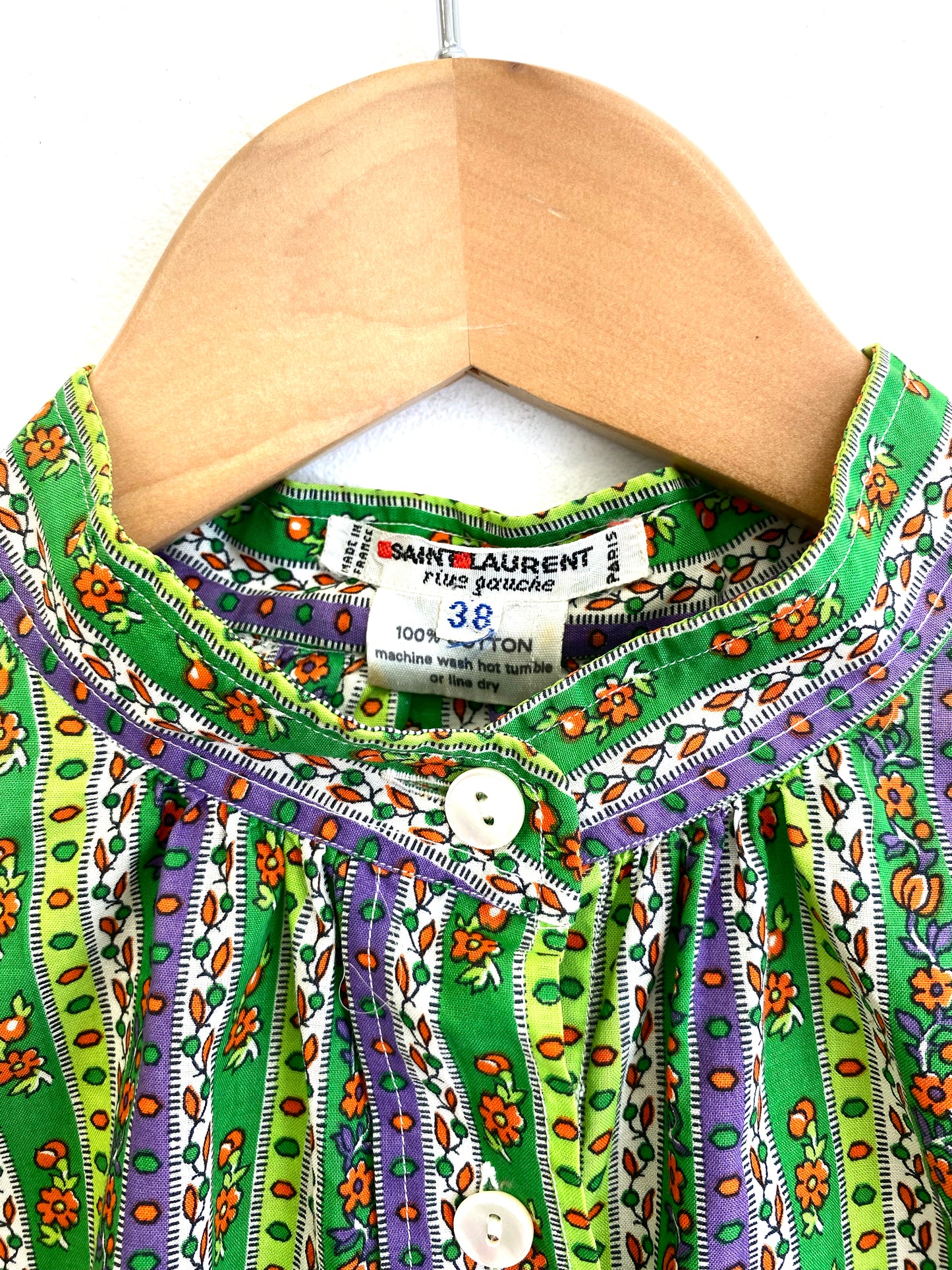Saint Laurent rive gauche - Cotton blouse