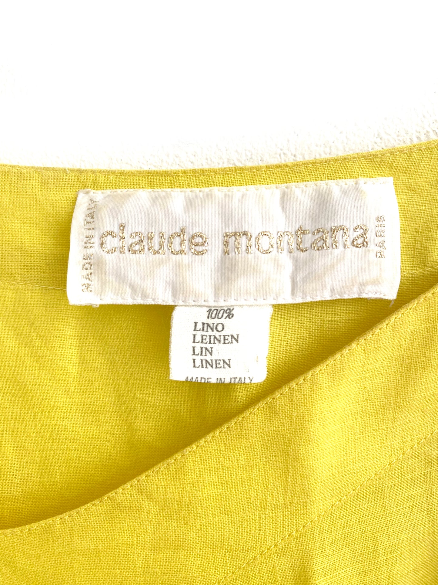 Claude Montana - Asymmetric tunic