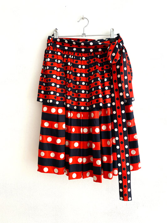 Saint Laurent rive gauche - Printed skirt