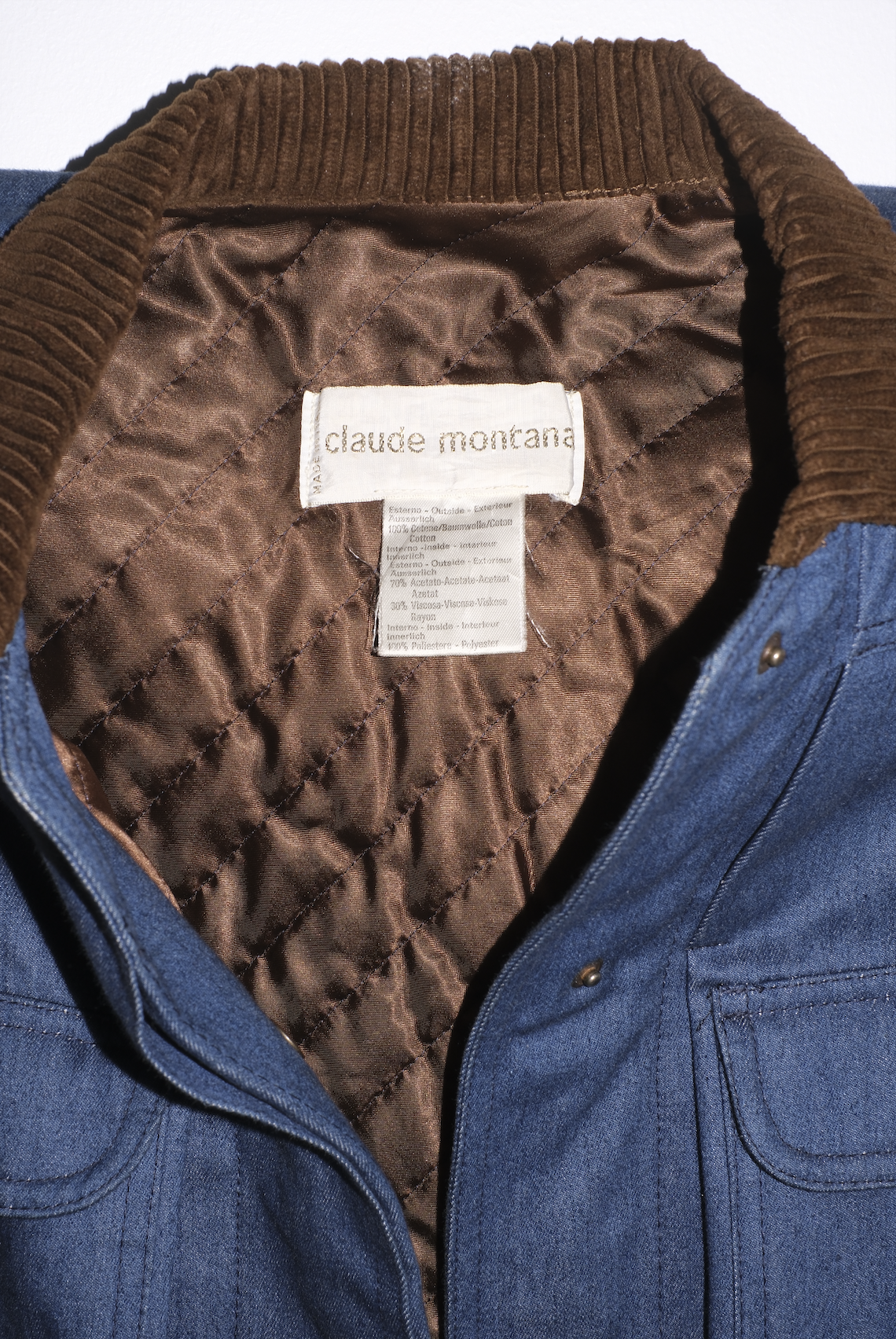 Claude Montana - Denim jacket