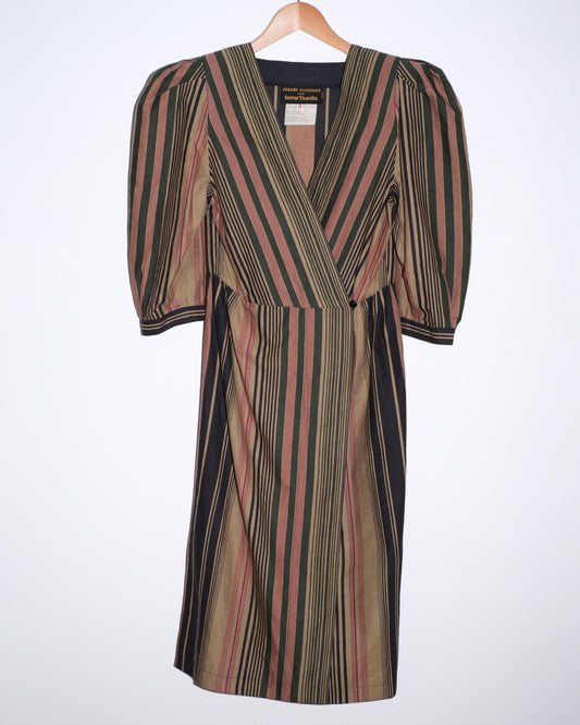 Claude Montana pour Ferrer Ysentis - Wrap dress