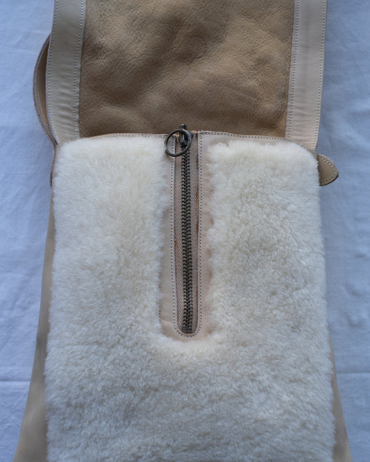 Charles Jourdan - Sheepskin bag c.1970