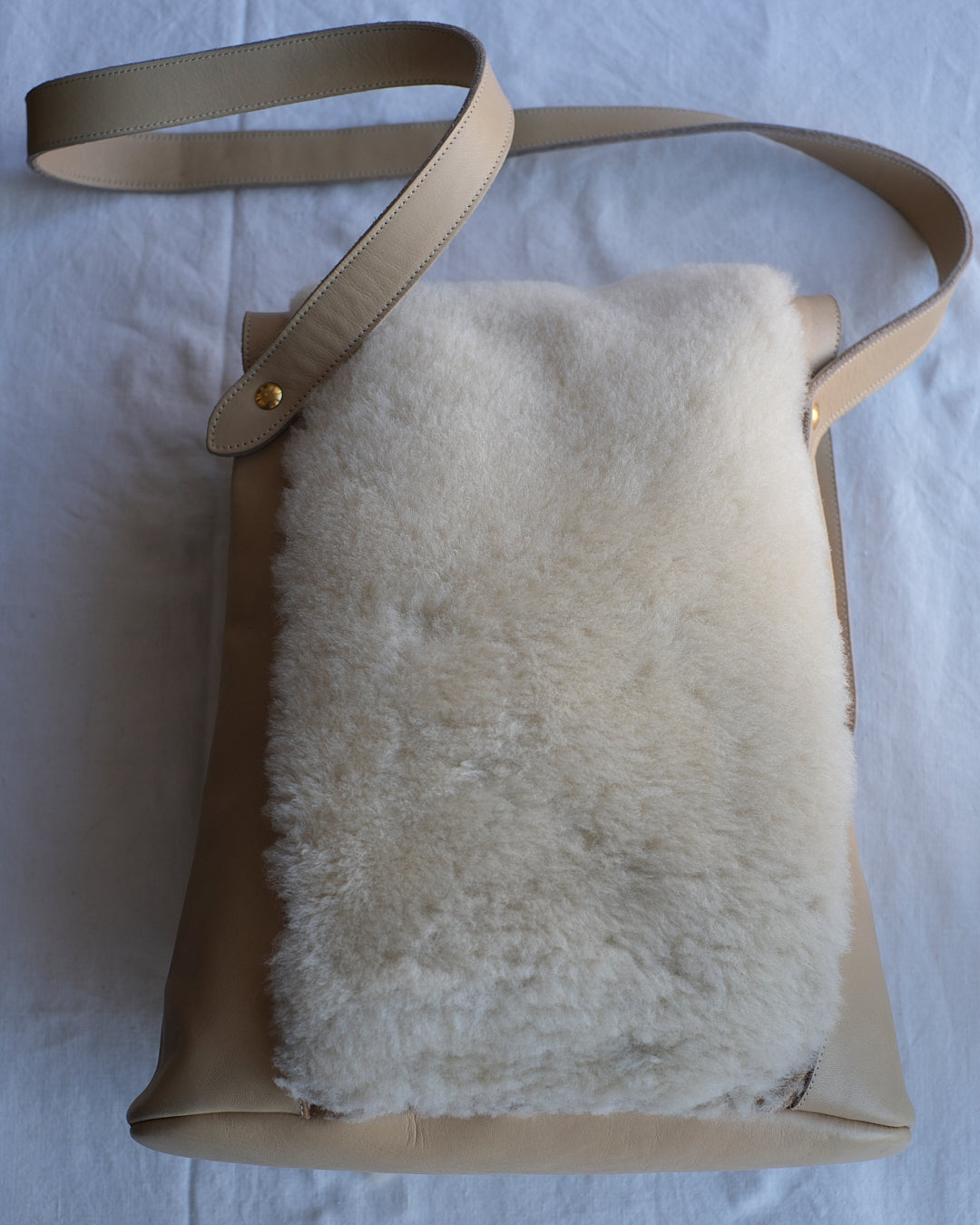 Charles Jourdan - Sheepskin bag c.1970