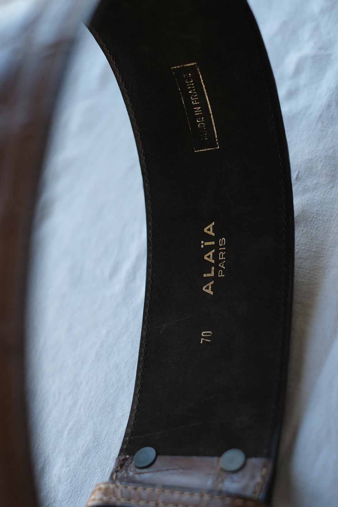 Alaïa - Classic belt