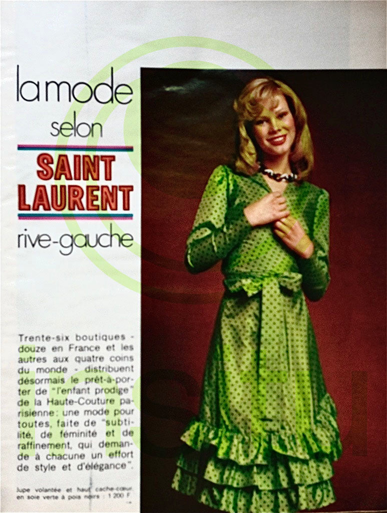 Saint Laurent rive gauche - Polka dot set