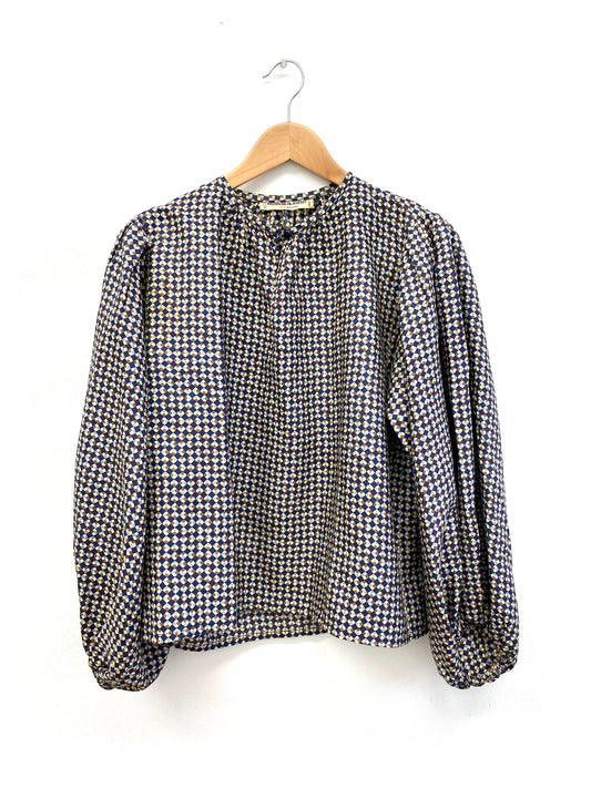 Saint Laurent rive gauche - Peasant-style blouse