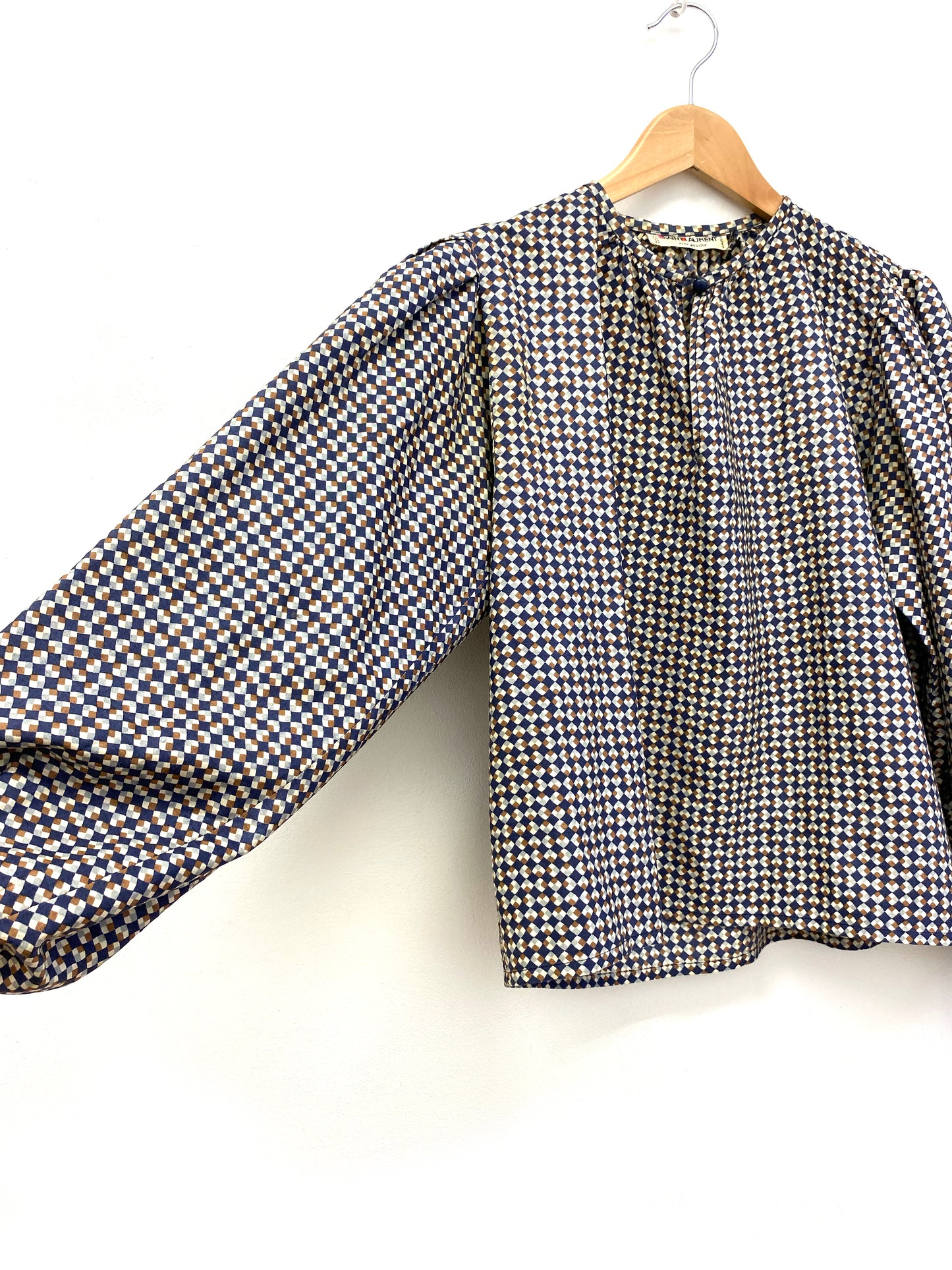 Saint Laurent rive gauche - Peasant-style blouse