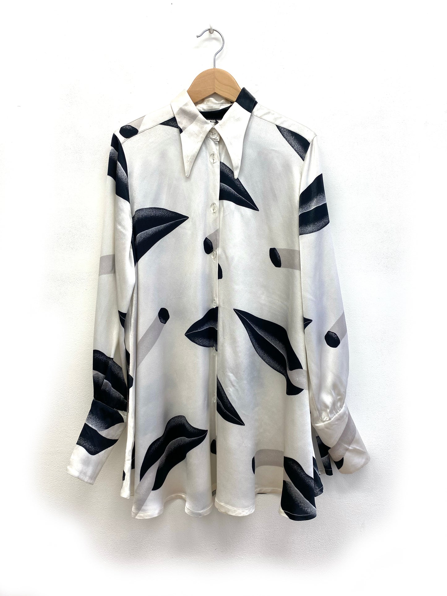 Dei Mattioli - Printed A line shirt