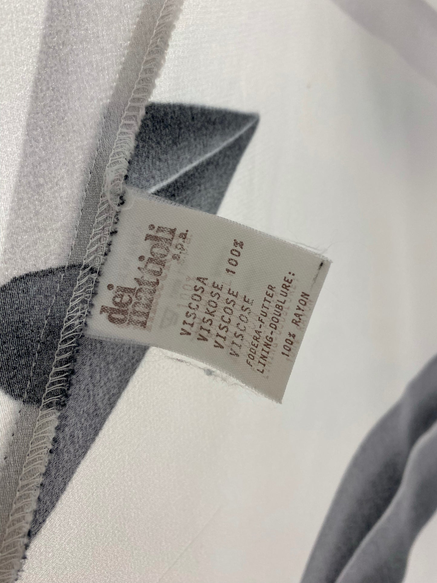 Dei Mattioli - Printed A line shirt