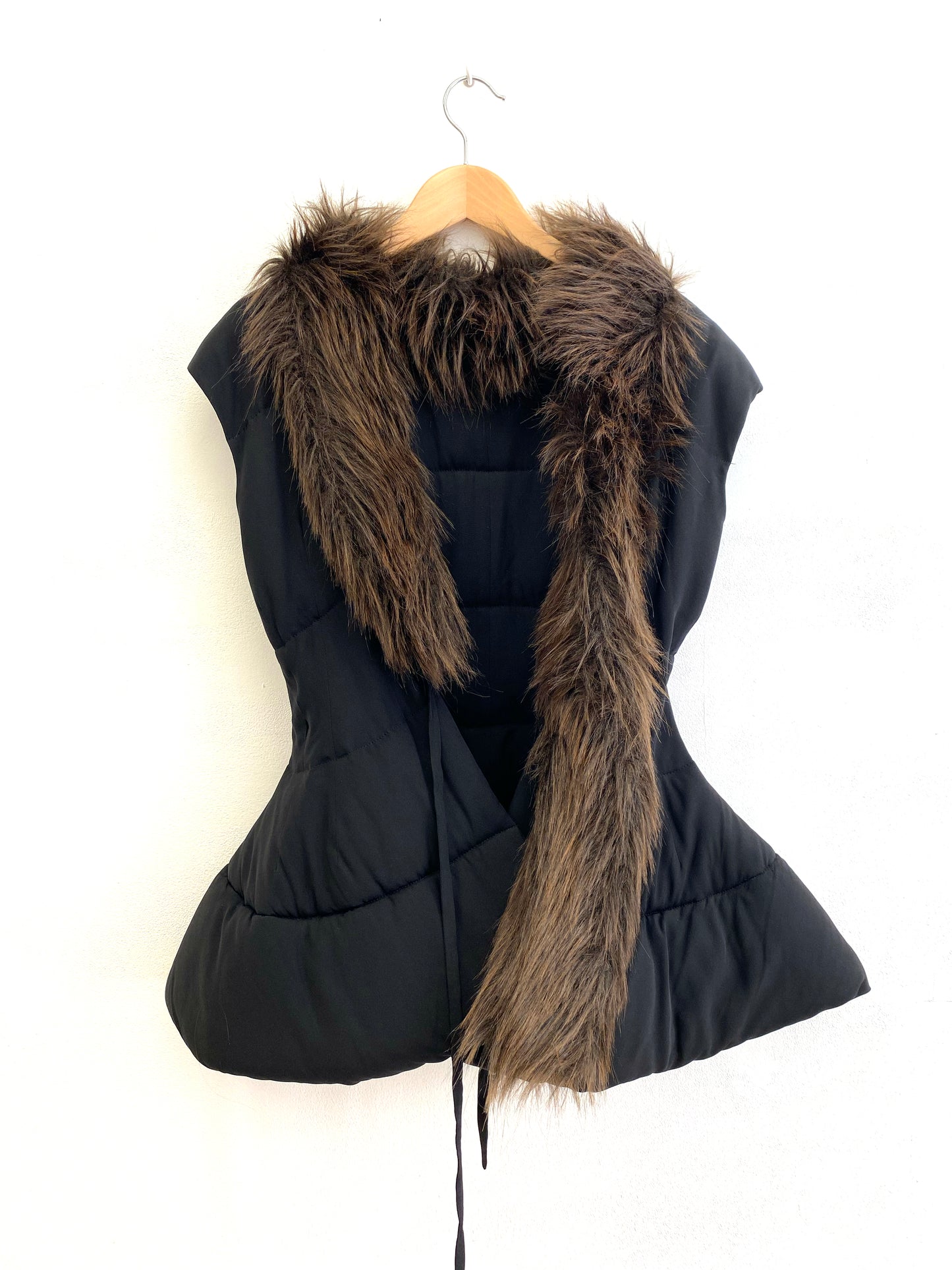 Yohji Yamamoto - Quilted sleeveless vest