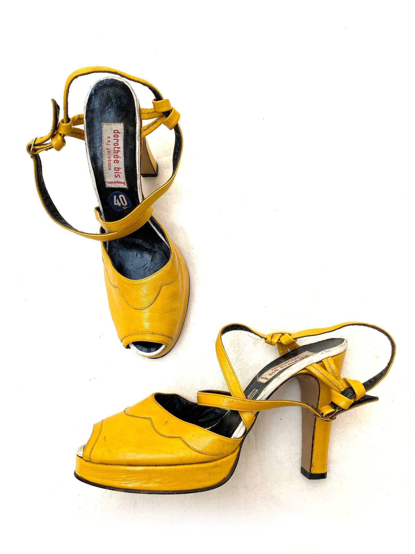 Dorothée bis - Yellow sandals