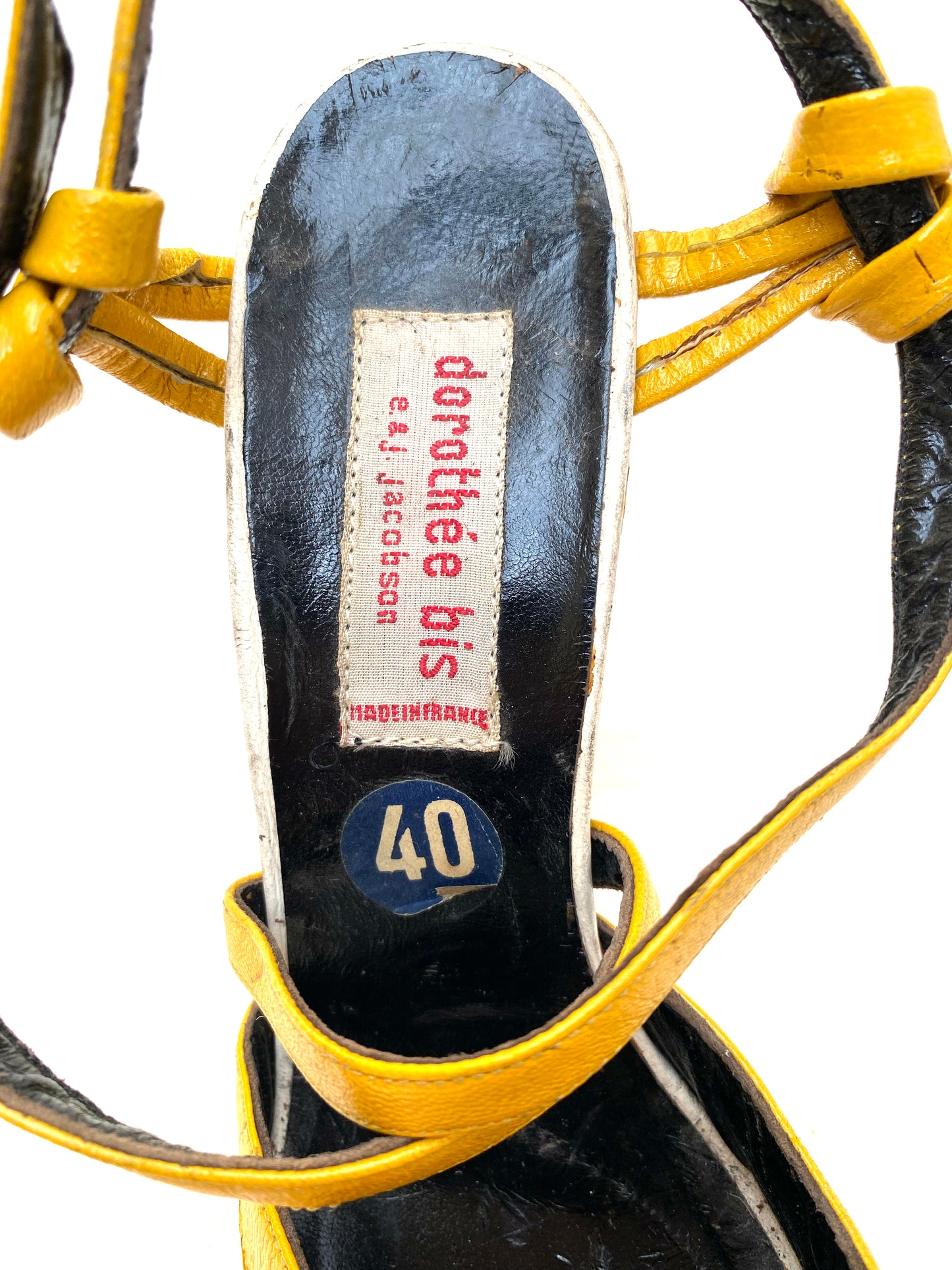 Dorothée bis - Yellow sandals