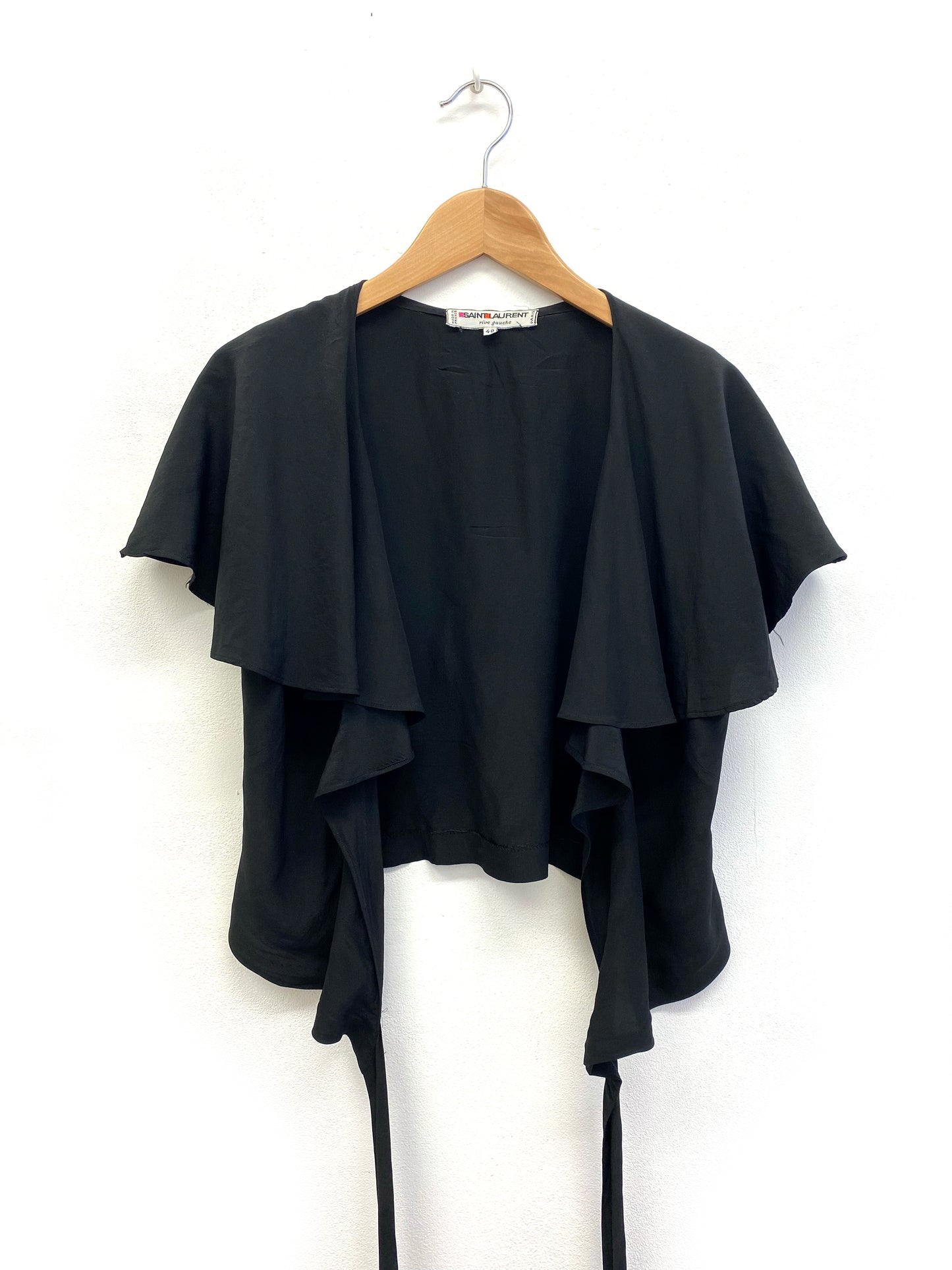 Saint Laurent rive gauche - Wrap top