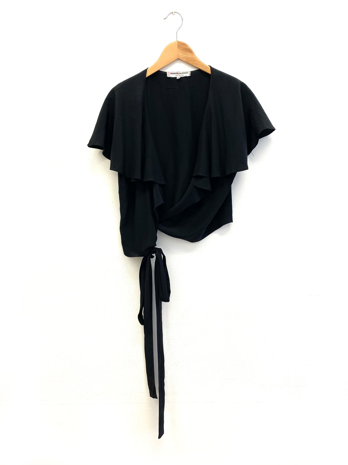 Saint Laurent rive gauche - Wrap top