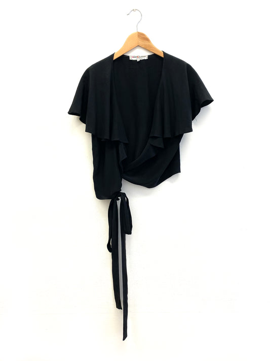Saint Laurent rive gauche - Wrap top