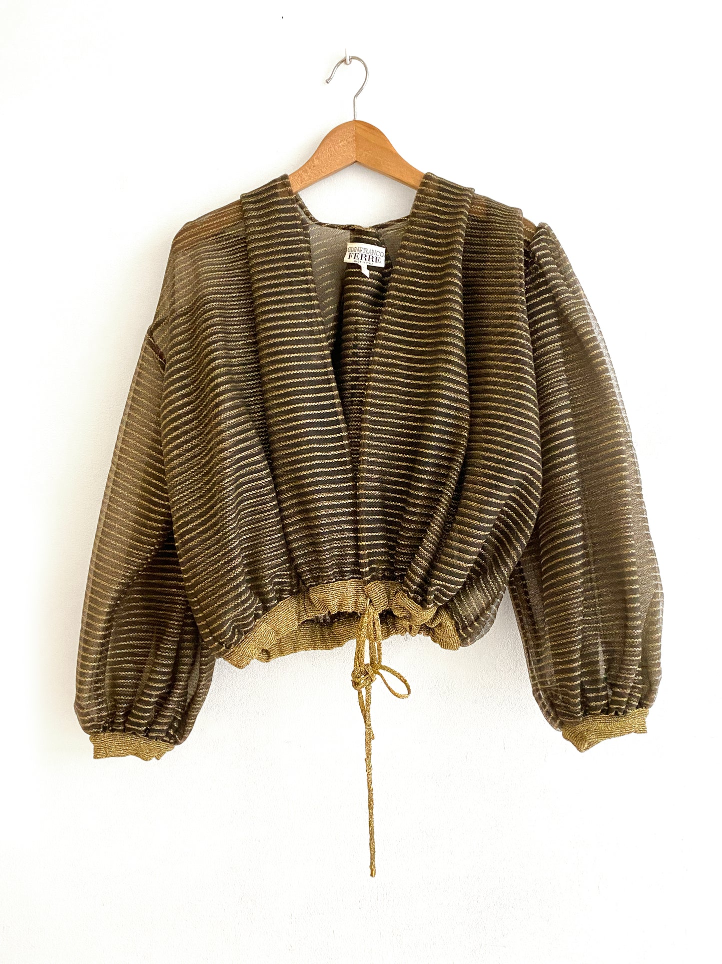 Gianfranco Ferré - Puffed short jacket