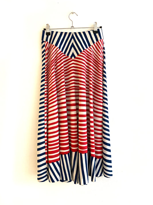 Roberta di Camerino - Stripped skirt