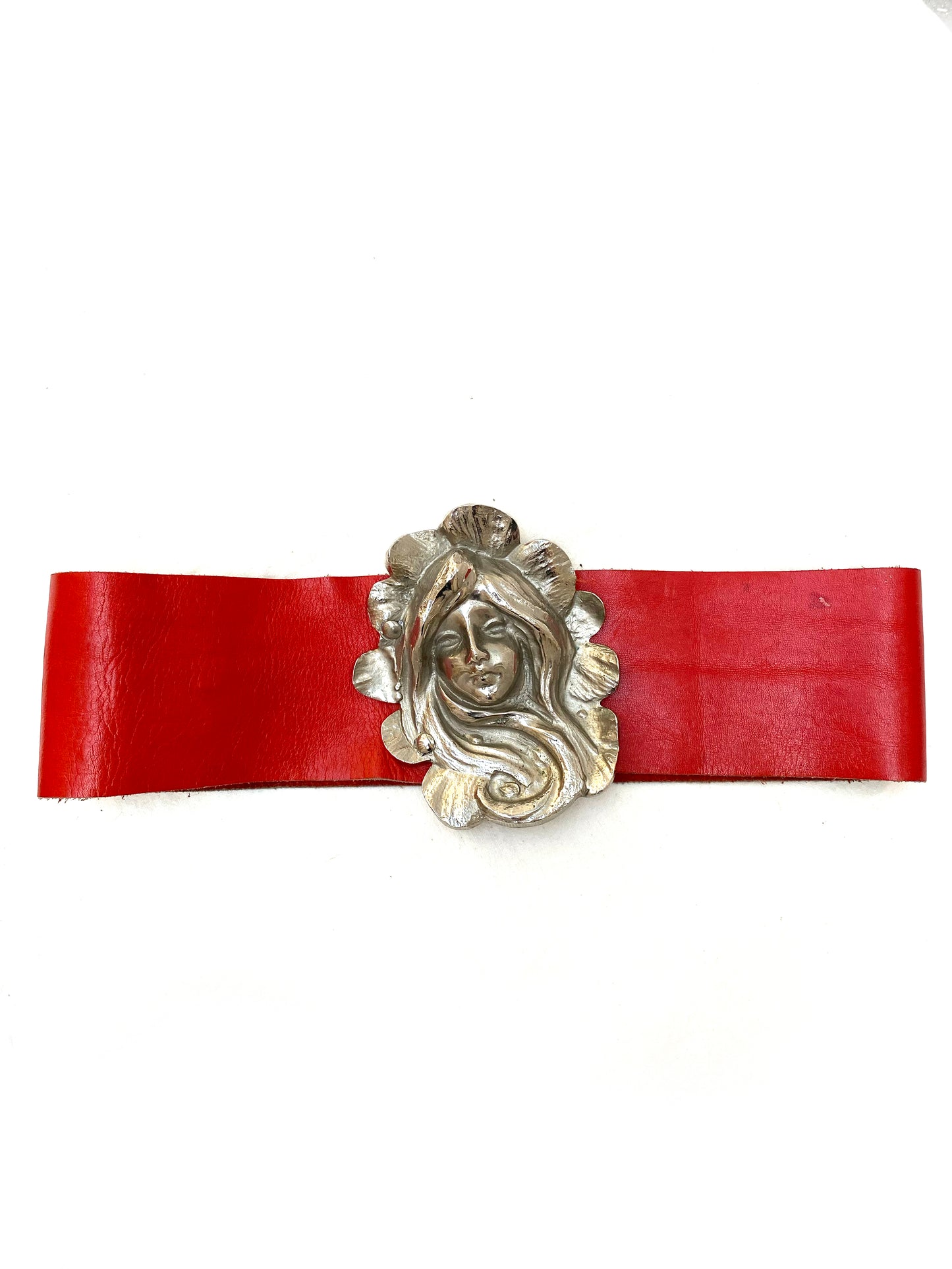 Anonyme - Face buckle belt