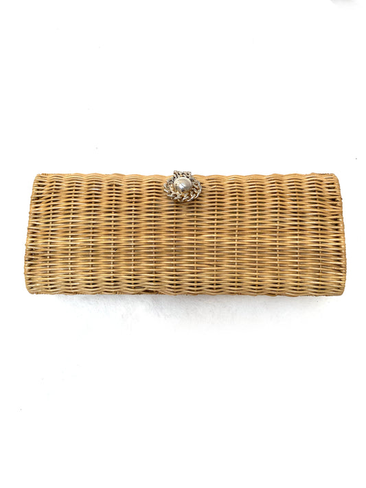 Bruno Magli - Wicker clutch