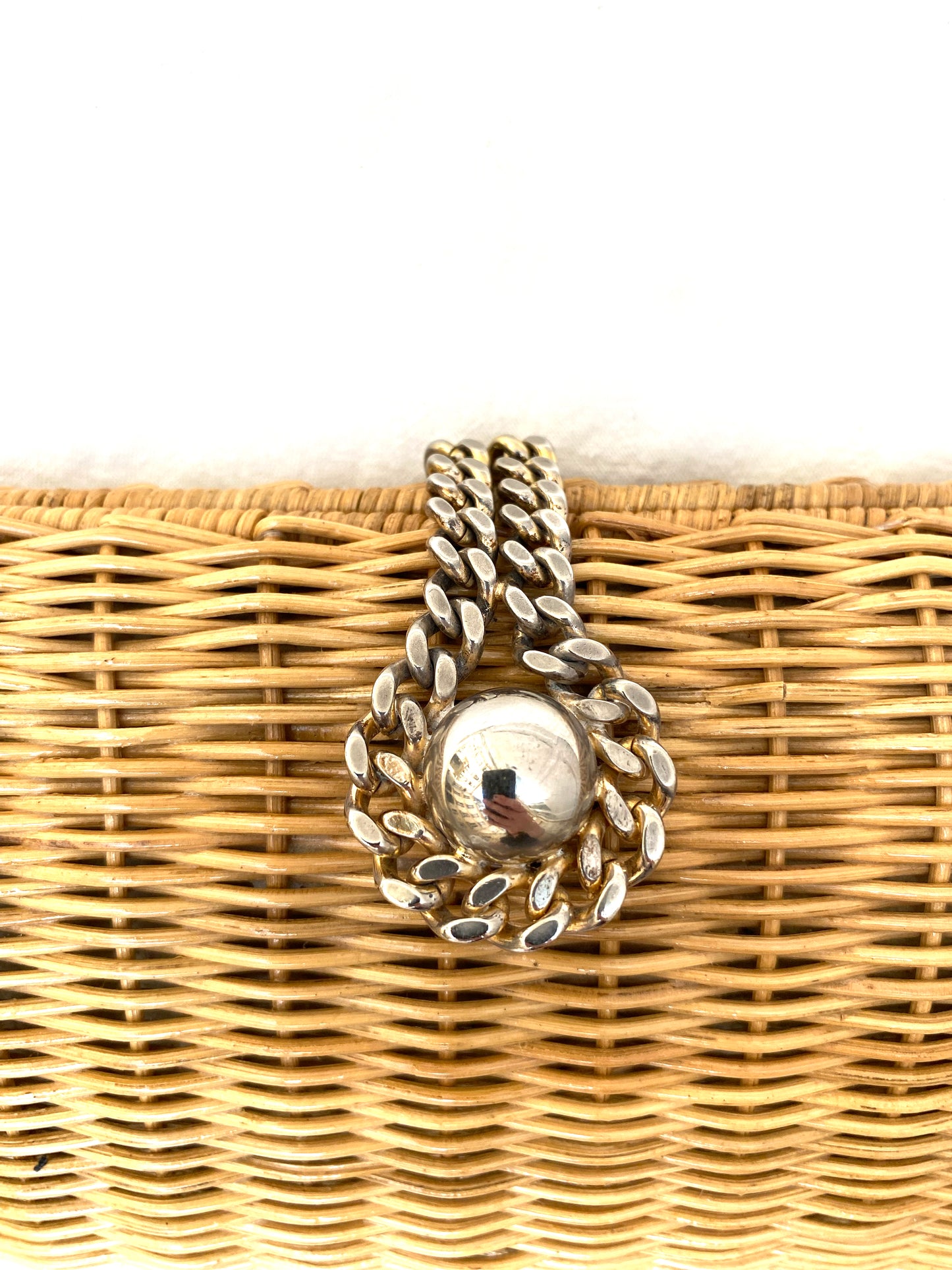 Bruno Magli - Wicker clutch