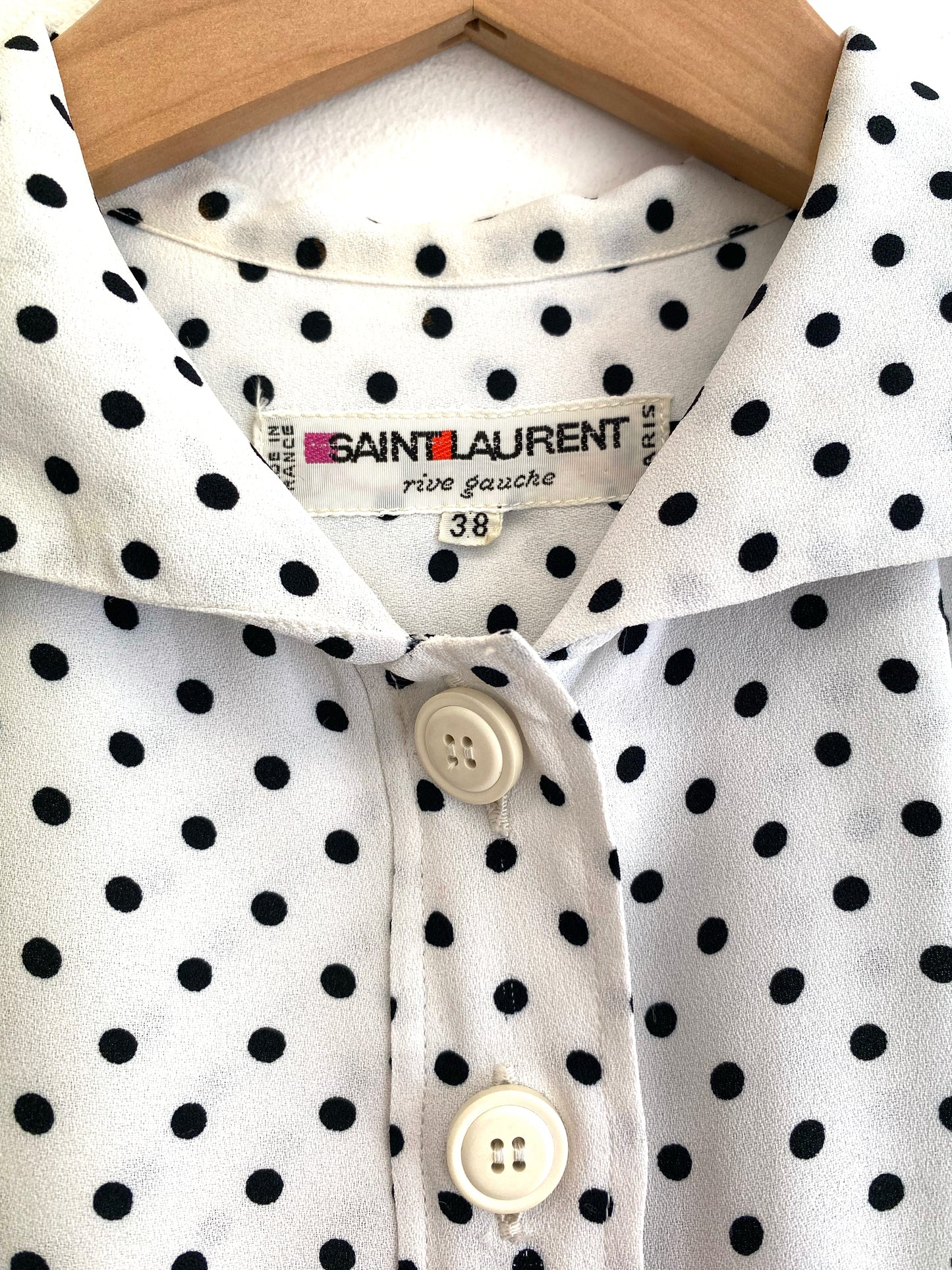 Saint Laurent rive gauche - Polka dot set
