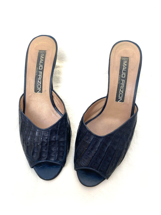 Maud Frizon - Croco mules