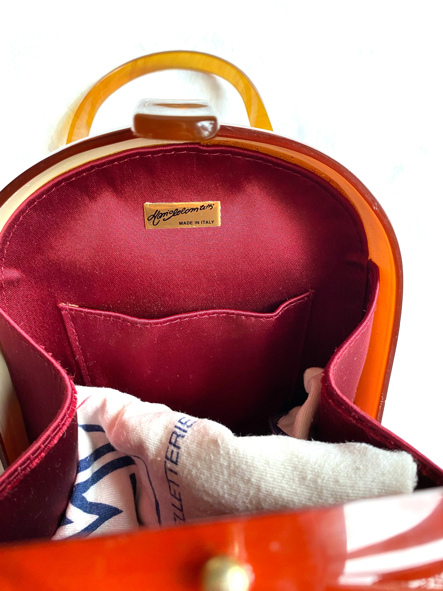 Mario Colombetti - Resin box bag