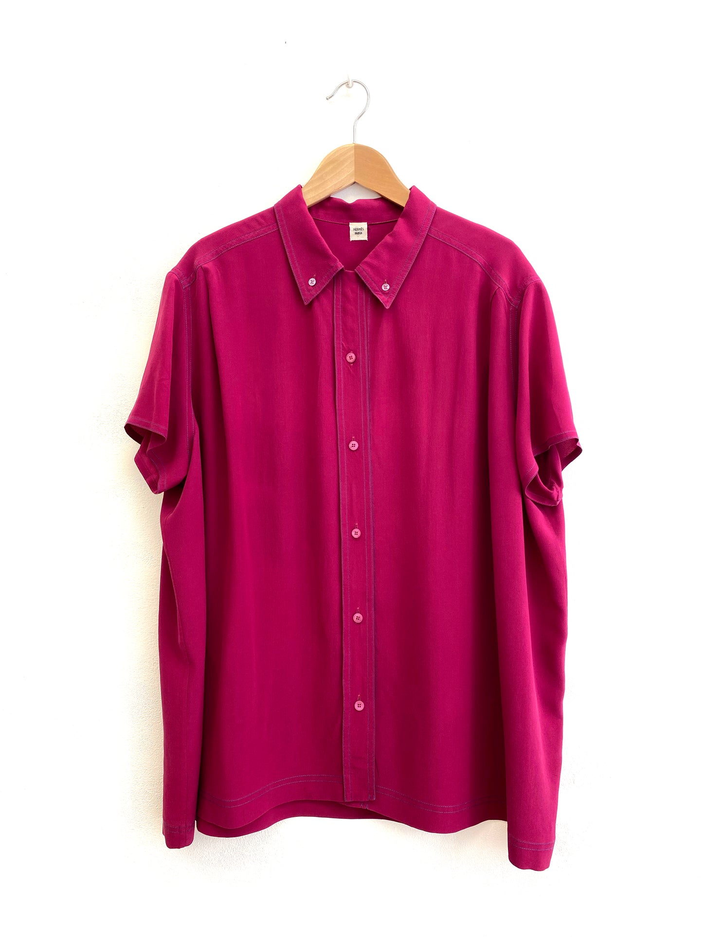 Hermès - Silk shirt