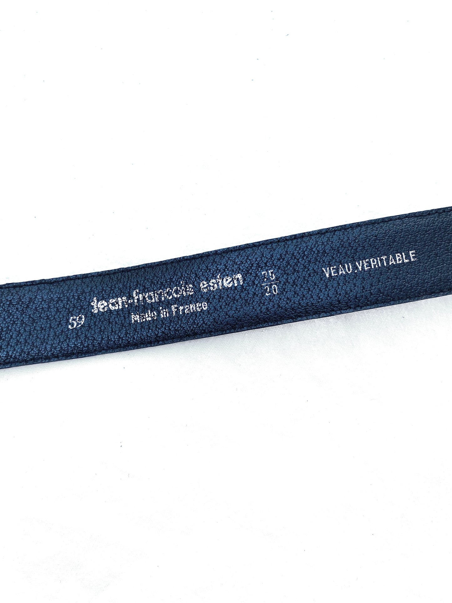 Jean-François Esten - Giant buckle belt
